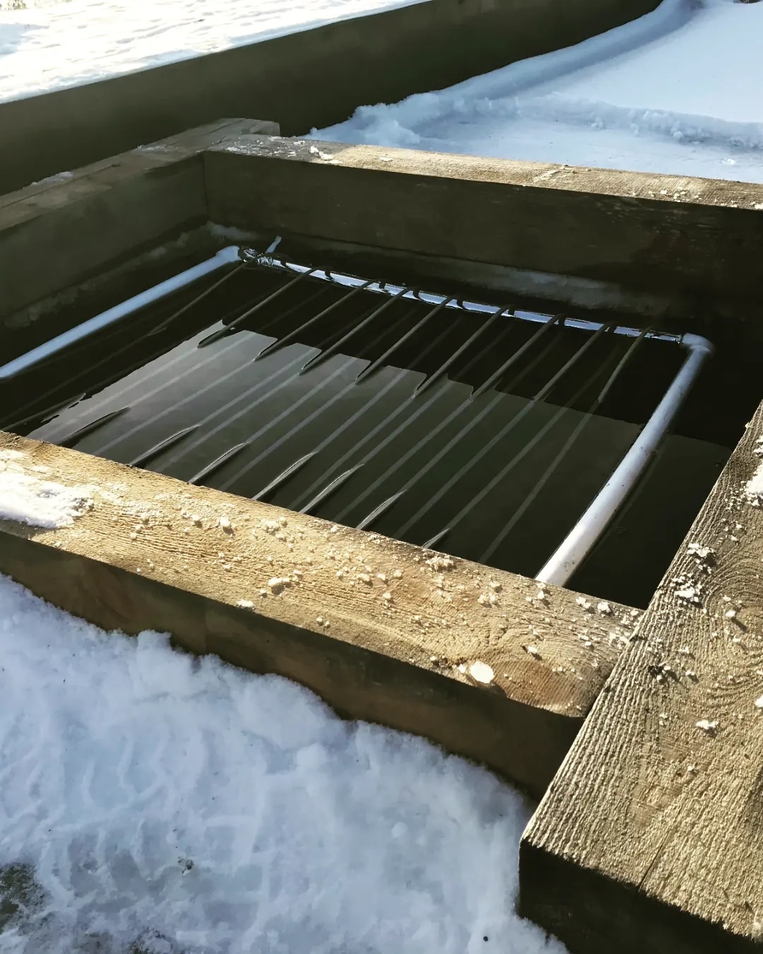 Купель и прорубь в русской бане